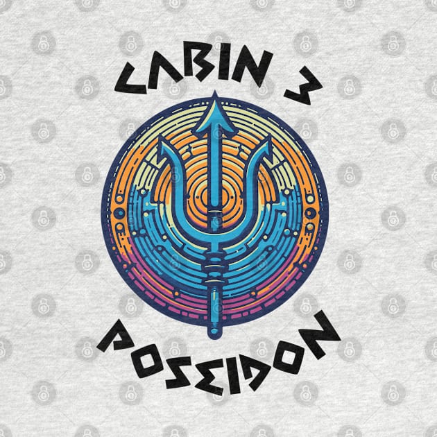 Cabin 3 Poseidon - CAMP half-blood by whatyouareisbeautiful